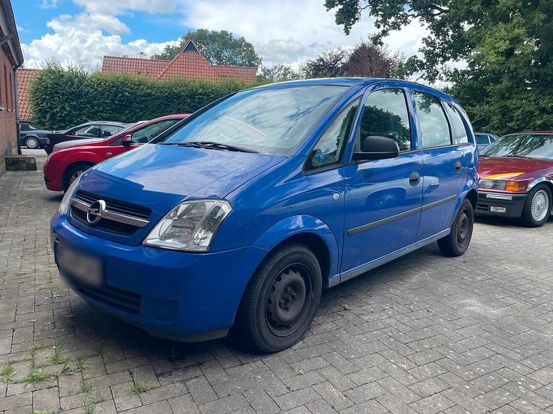Blau Gebraucht 2012 Opel Meriva Van / Kleinbus | 2.550 € (Superpreis) - Bild 1/4