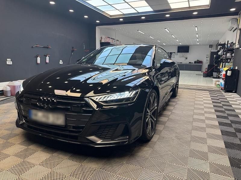 Schwarz Gebraucht 2019 Audi A7 S-Line Kleinwagen | 43.499 € - Bild 1/4