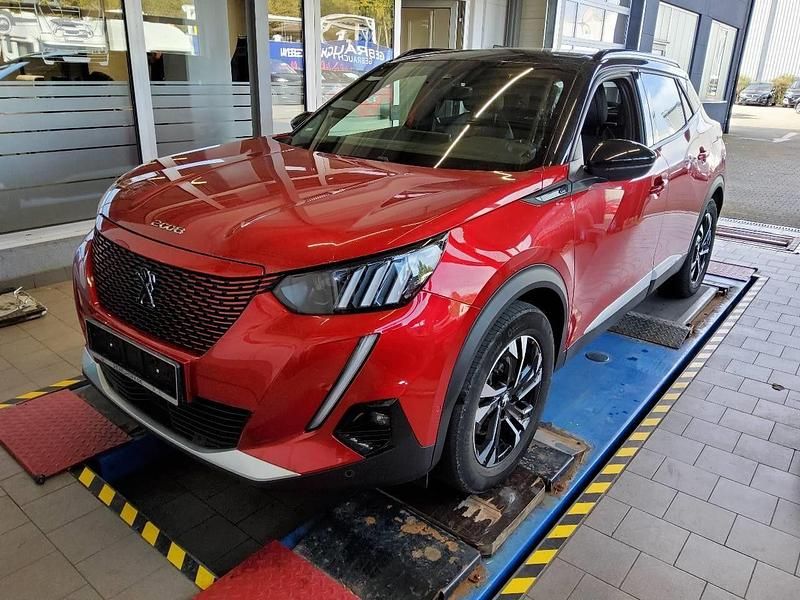 Rot Gebraucht 2021 Peugeot e-2008 Allure GT-Line SUV | 15.900 € (Guter Preis) - Bild 1/4