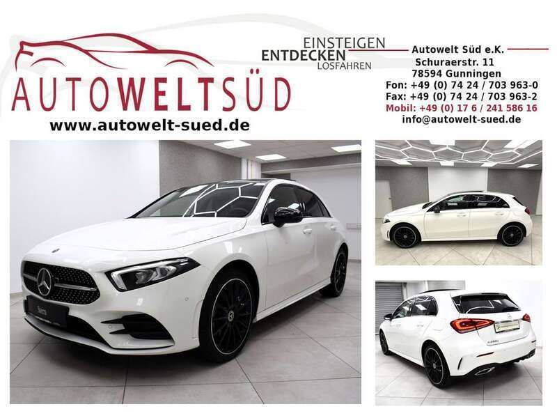 Polarweiß Gebraucht 2022 Mercedes A250 AMG Kleinwagen | 28.900 € (Fairer Preis) - Bild 1/4