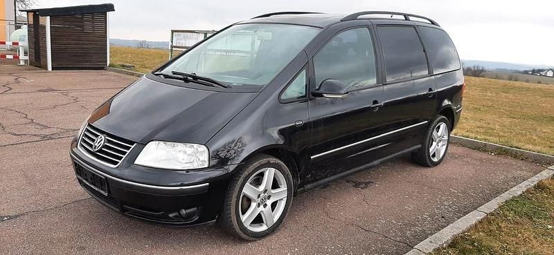 Gebraucht VW Sharan 140 PS (102 kW) 2008 Schwarz Van / Kleinbus