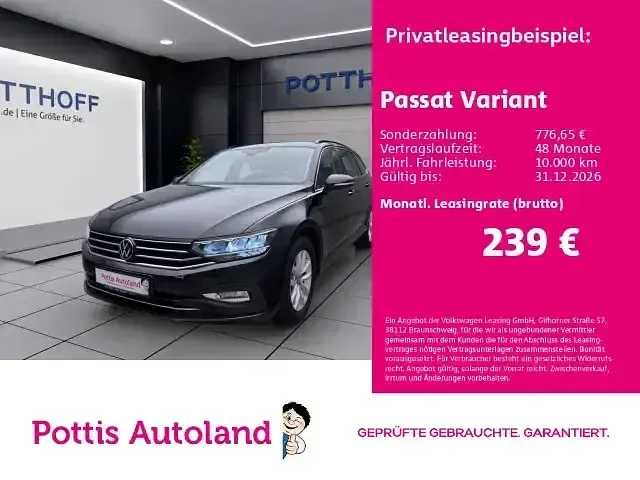 Gebraucht VW Passat Business 150 PS (110 kW) 2023 Kombi