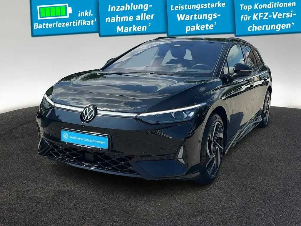 Gebraucht VW ID.7 GTX 250 kW (340 PS) 2025 Schwarz Kombi