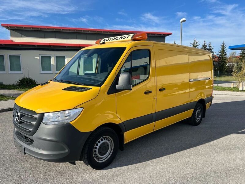 Gelb Gebraucht 2020 Mercedes Sprinter Van | 16.990 € (Superpreis) - Bild 1/4