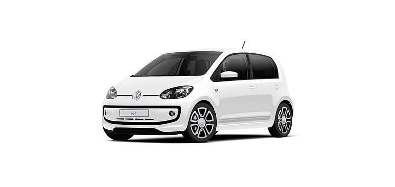 Gebraucht VW up! CLUB 60 PS (44 kW) 2016 Weiß Kleinwagen
