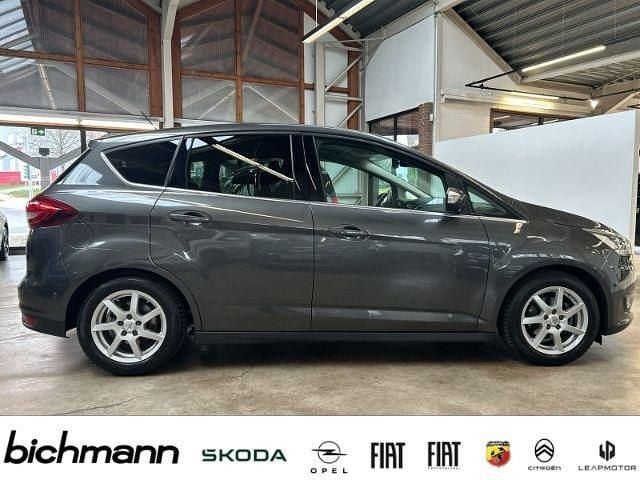 Gebraucht Ford C-MAX Titanium 125 PS (91 kW) 2018 Metallic) (grau Van / Kleinbus