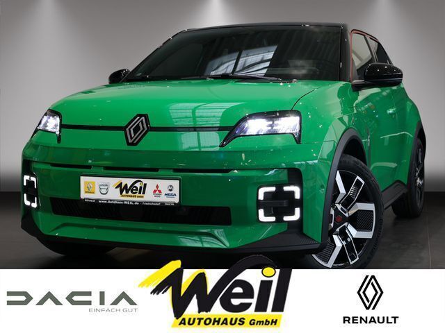 Schwarz (pop green!, black pearlschwarz metallic) Gebraucht 2025 Renault R5 Komfort Kleinwagen | 32.990 € (Fairer Preis) - Bild 1/4