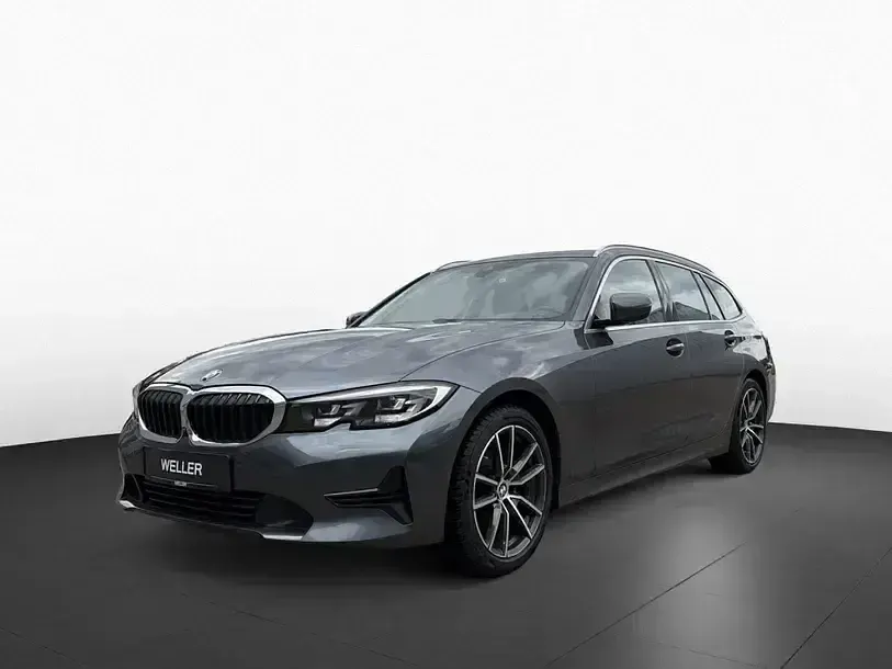 Gebraucht BMW 320 Advantage 190 PS (139 kW) 2019 Mineralgrau (grau) Kombi