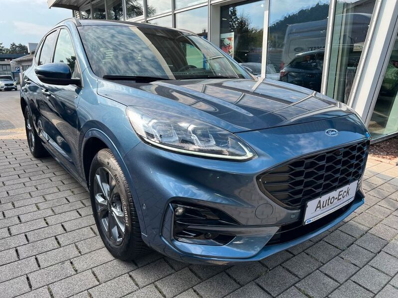 Blau Gebraucht 2021 Ford Kuga ST-Line X SUV | 23.990 € (Etwas zu teuer) - Bild 1/4