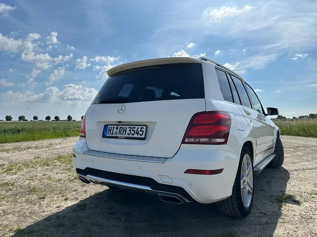 Gebraucht Mercedes GLK220 170 PS (125 kW) 2014 Weiß SUV