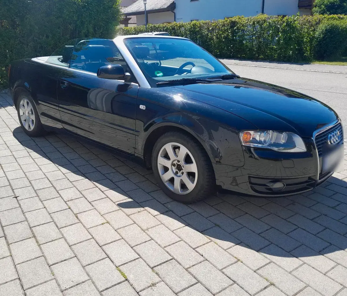 Occasion Audi A4 Cabriolet 163 ch (119 kW) 2007 Noir Cabriolet