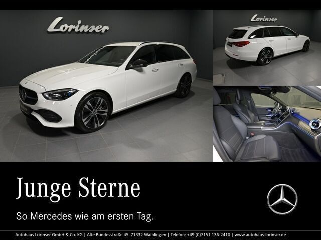 Weiß Gebraucht 2021 Mercedes C220 Avantgarde Kombi | 36.700 € (Teuer) - Bild 1/2