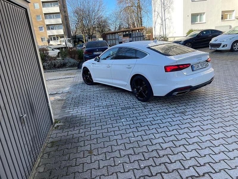 Gebraucht Audi A5 Sportback S-Line 190 PS (139 kW) 2020 Weiß Kleinwagen