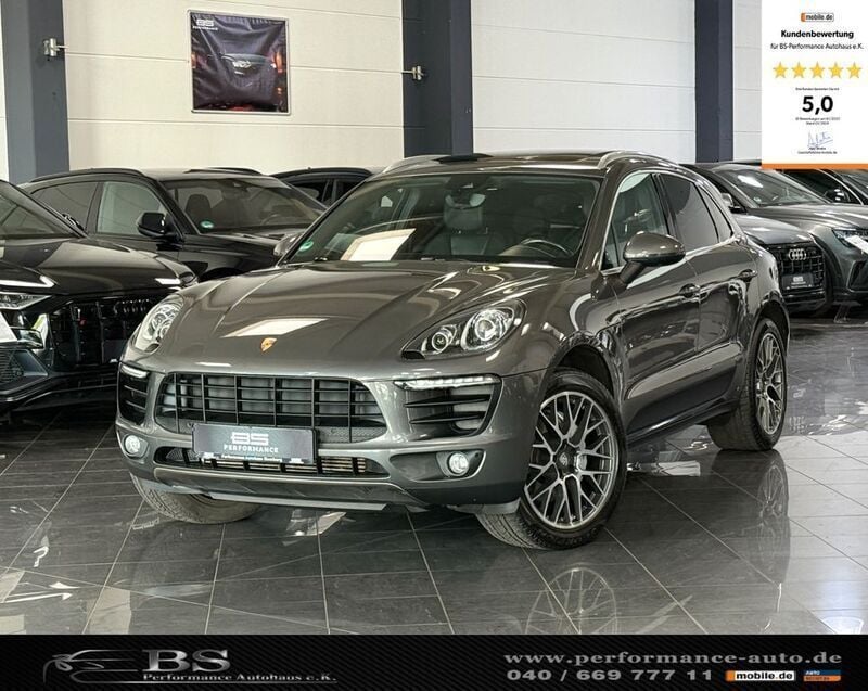 Grau Gebraucht 2016 Porsche Macan S Sport SUV | 37.990 € (Fairer Preis) - Bild 1/2