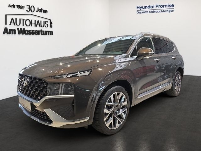 Taiga brown / mic (braun) Gebraucht 2023 Hyundai Santa Fe Signature SUV | 45.999 € (Fairer Preis) - Bild 1/4
