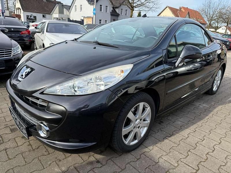 Schwarz Gebraucht 2008 Peugeot 207 CC Sport Cabrio | 3.499 € (Fairer Preis) - Bild 1/4