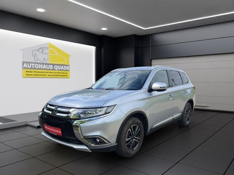 M) (silber Gebraucht 2017 Mitsubishi Outlander Edition SUV | 18.999 € (Teuer) - Bild 1/4