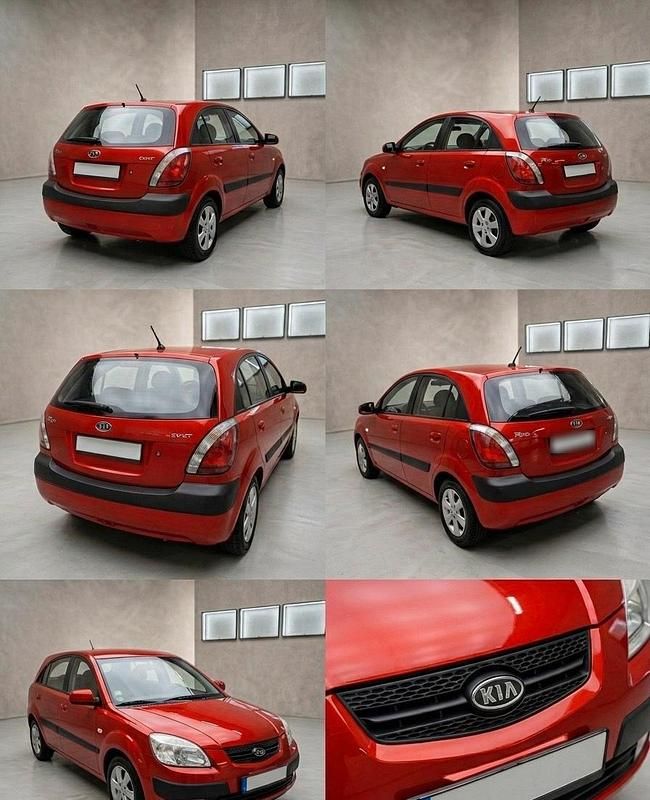 Gebraucht Kia Rio 112 PS (82 kW) 2006 Rot Kleinwagen