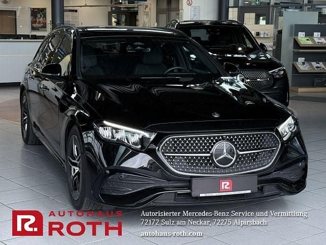 Gebraucht Mercedes E220 AMG 197 PS (144 kW) 2024 Black metallic Kombi