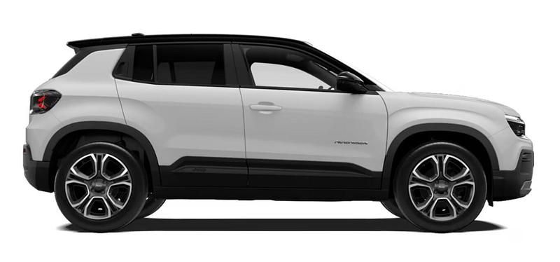 Neu Jeep Avenger Summit 110 PS (80 kW) 2026 Snow white / dach: schwarz SUV