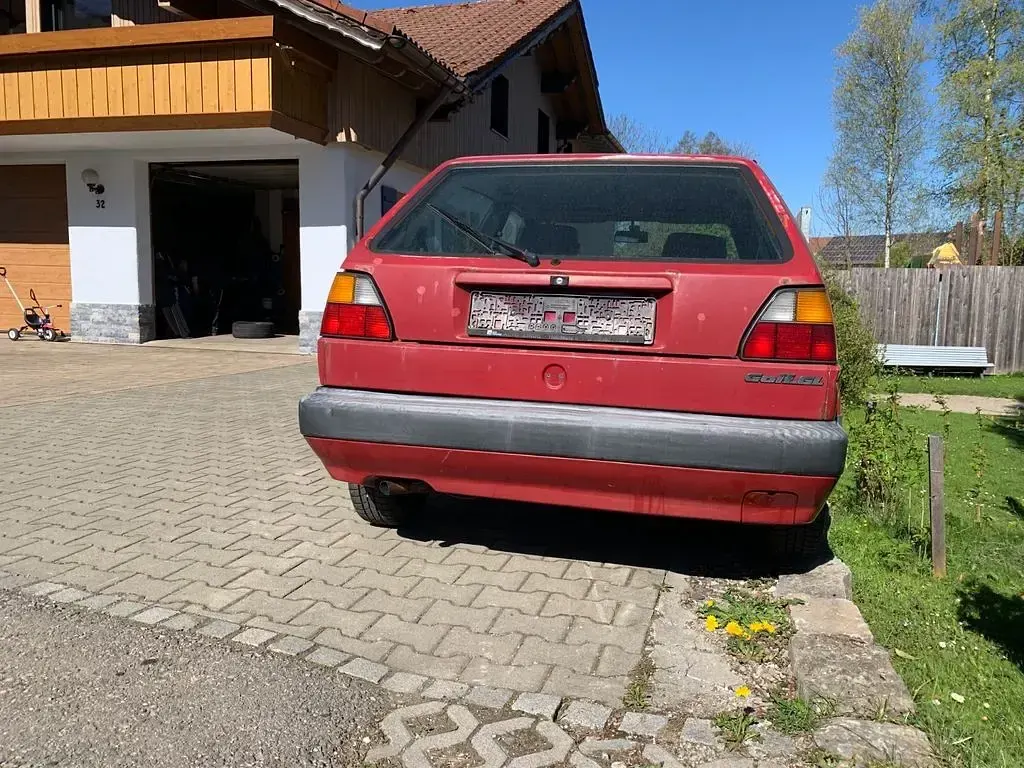 Gebraucht VW Golf III 69 PS (50 kW) 1991 Rot Kleinwagen