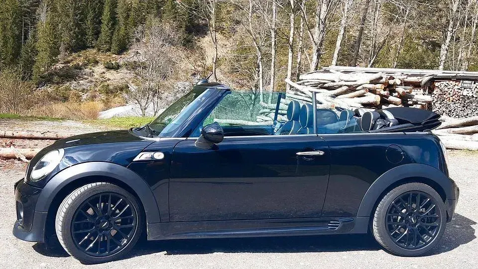 Brugt Mini John Cooper Works Cabriolet 184 HK (135 kW) 2012 Sort Cabriolet