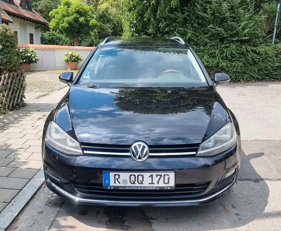 Gebraucht VW Golf VII Comfortline 122 PS (89 kW) 2014 Schwarz Kombi