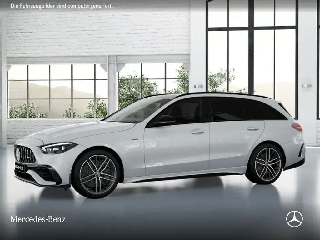 Gebraucht Mercedes C43 AMG AMG 408 PS (300 kW) 2024 Weiß Kombi