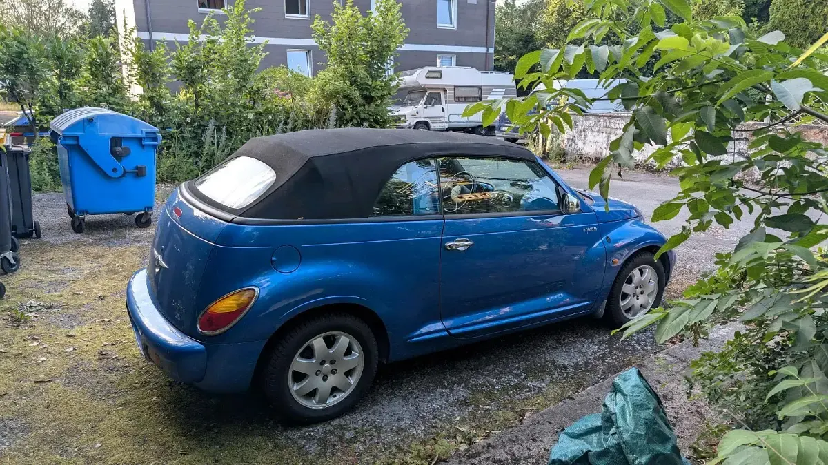 Gebraucht Chrysler PT Cruiser 143 PS (105 kW) 2005 Blau Cabrio