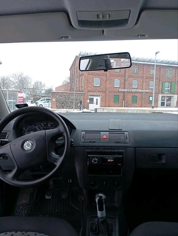 Gebraucht Skoda Fabia 74 PS (54 kW) 2007 Schwarz Limousine