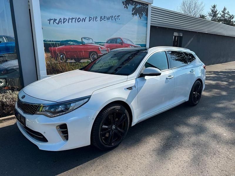 Gebraucht Kia Optima GT-Line 141 PS (103 kW) 2018 Weiß Kombi