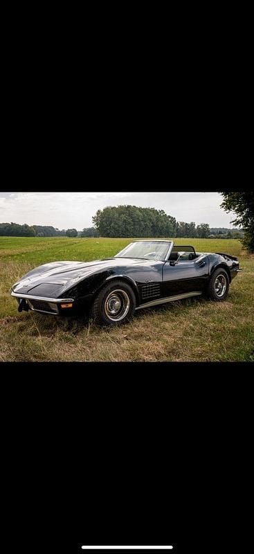 Schwarz Gebraucht 1971 Corvette C3 Cabrio | 57.500 € - Bild 1/4