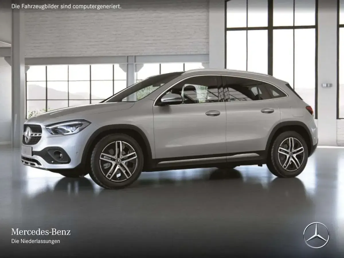 Gebraucht Mercedes GLA200 Progressive 163 PS (119 kW) 2021 Silber SUV