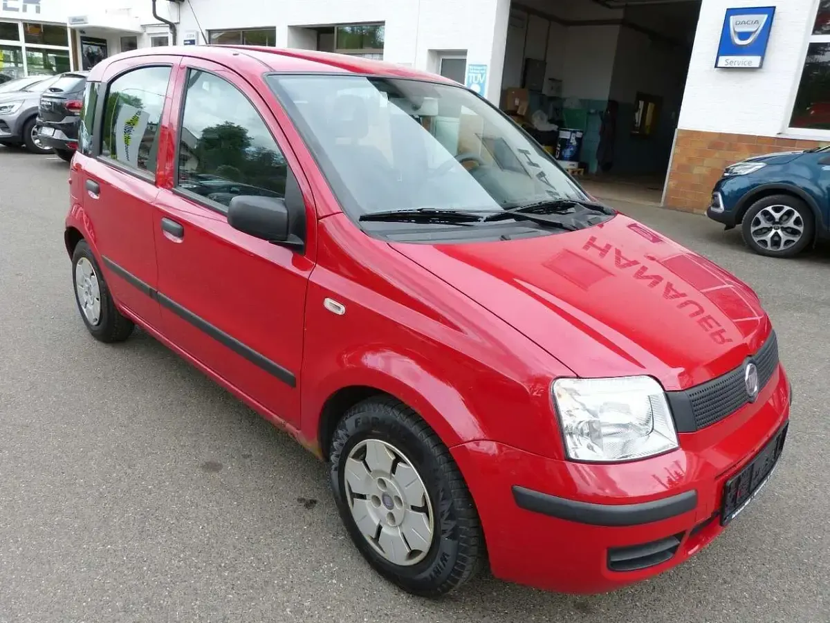 Gebraucht Fiat Panda Active 54 PS (39 kW) 2009 Garanzarot Kleinwagen