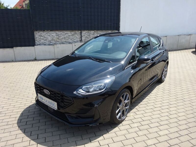 Schwarz Gebraucht 2023 Ford Fiesta ST-Line Kleinwagen | 17.890 € (Fairer Preis) - Bild 1/4