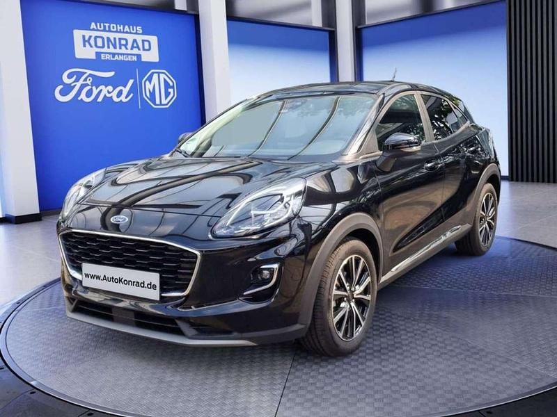 Obsidianschwarz metallic Gebraucht 2022 Ford Puma Titanium SUV | 22.990 € (Etwas zu teuer) - Bild 1/4