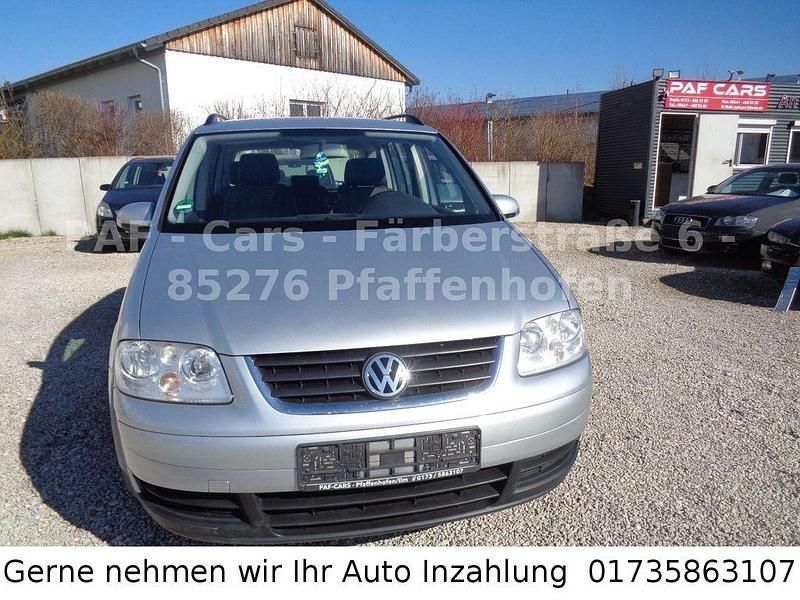 Silber Gebraucht 2004 VW Touran Van / Kleinbus | 1.399 € (Superpreis) - Bild 1/4