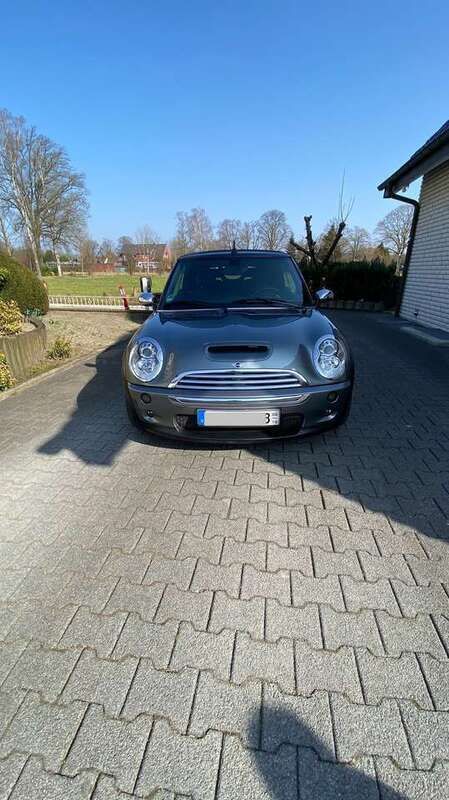 Grau Gebraucht 2007 Mini John Cooper Works Cabriolet Cabrio | 14.995 € (Teuer) - Bild 1/4