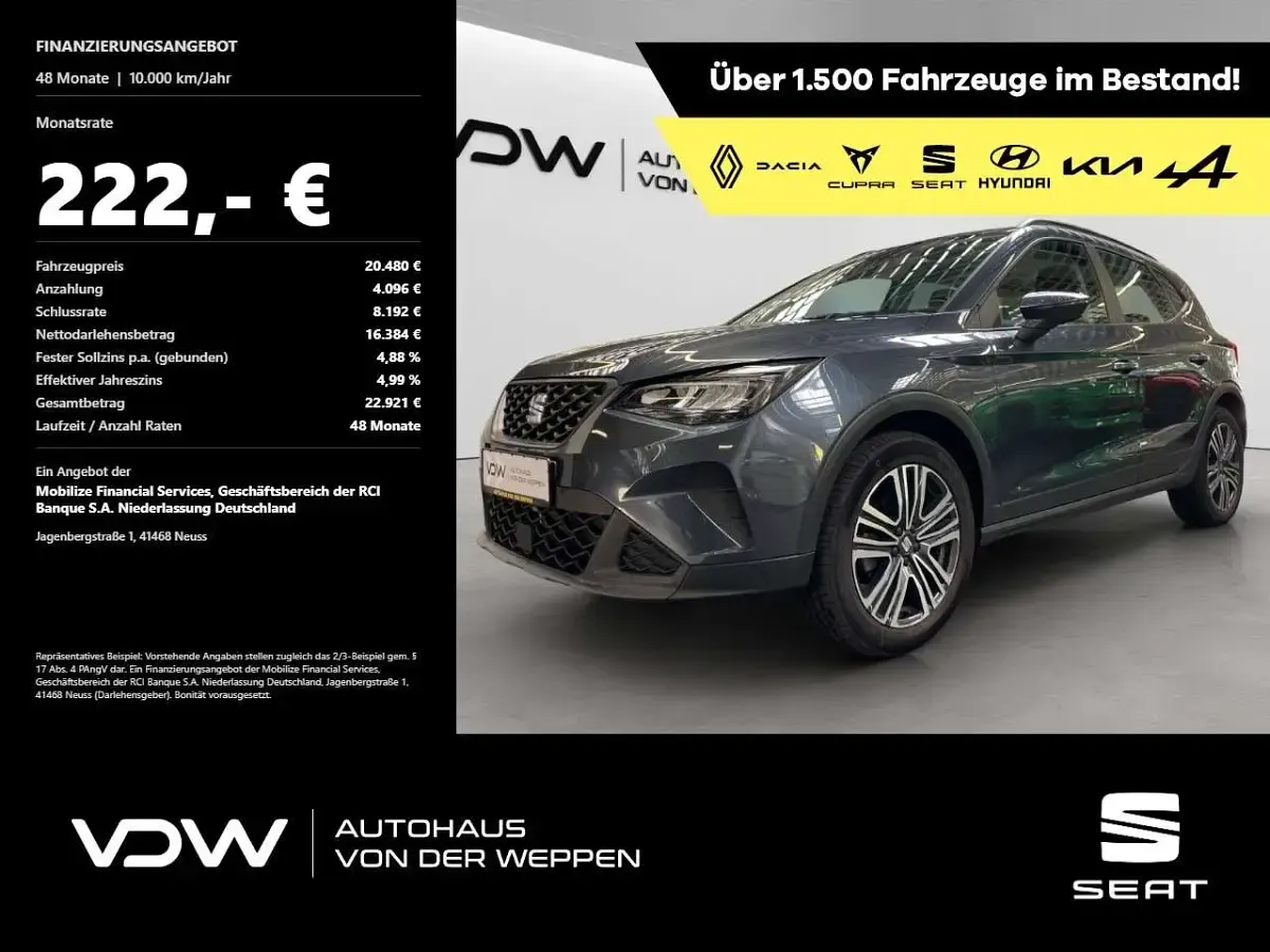 Gebraucht Seat Arona Style 110 PS (80 kW) 2024 SUV