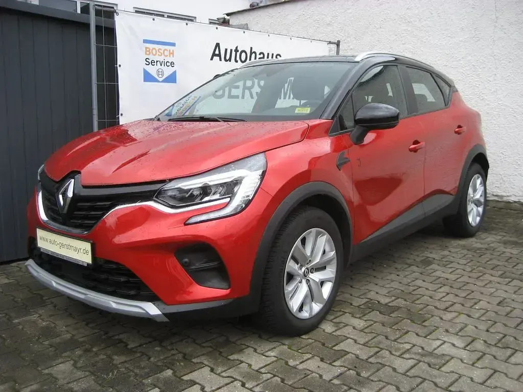 Brugt Renault Captur Evolution 140 HK (102 kW) 2022 Rød SUV