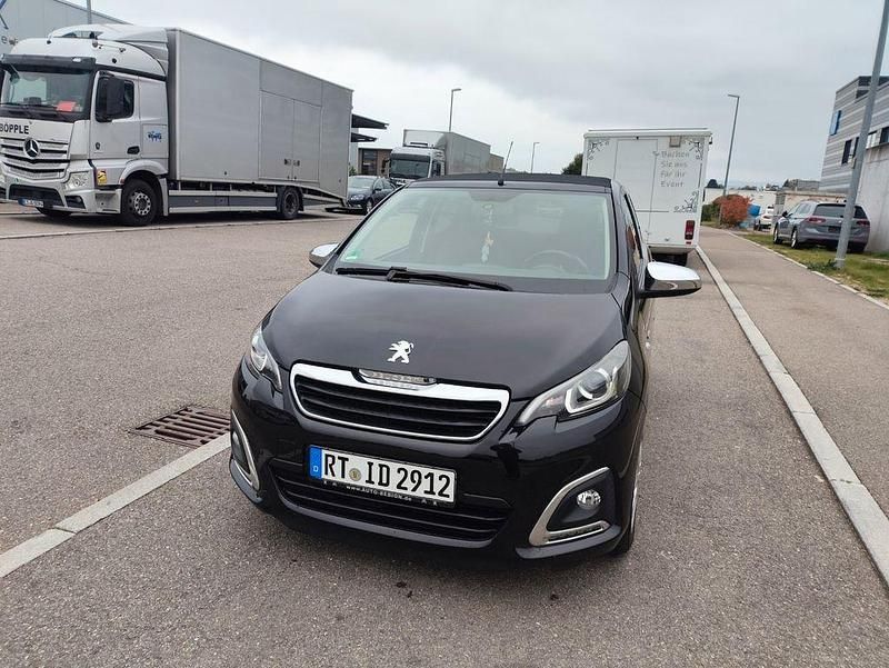 Schwarz Gebraucht 2019 Peugeot 108 Style Kleinwagen | 9.000 € (Fairer Preis) - Bild 1/4
