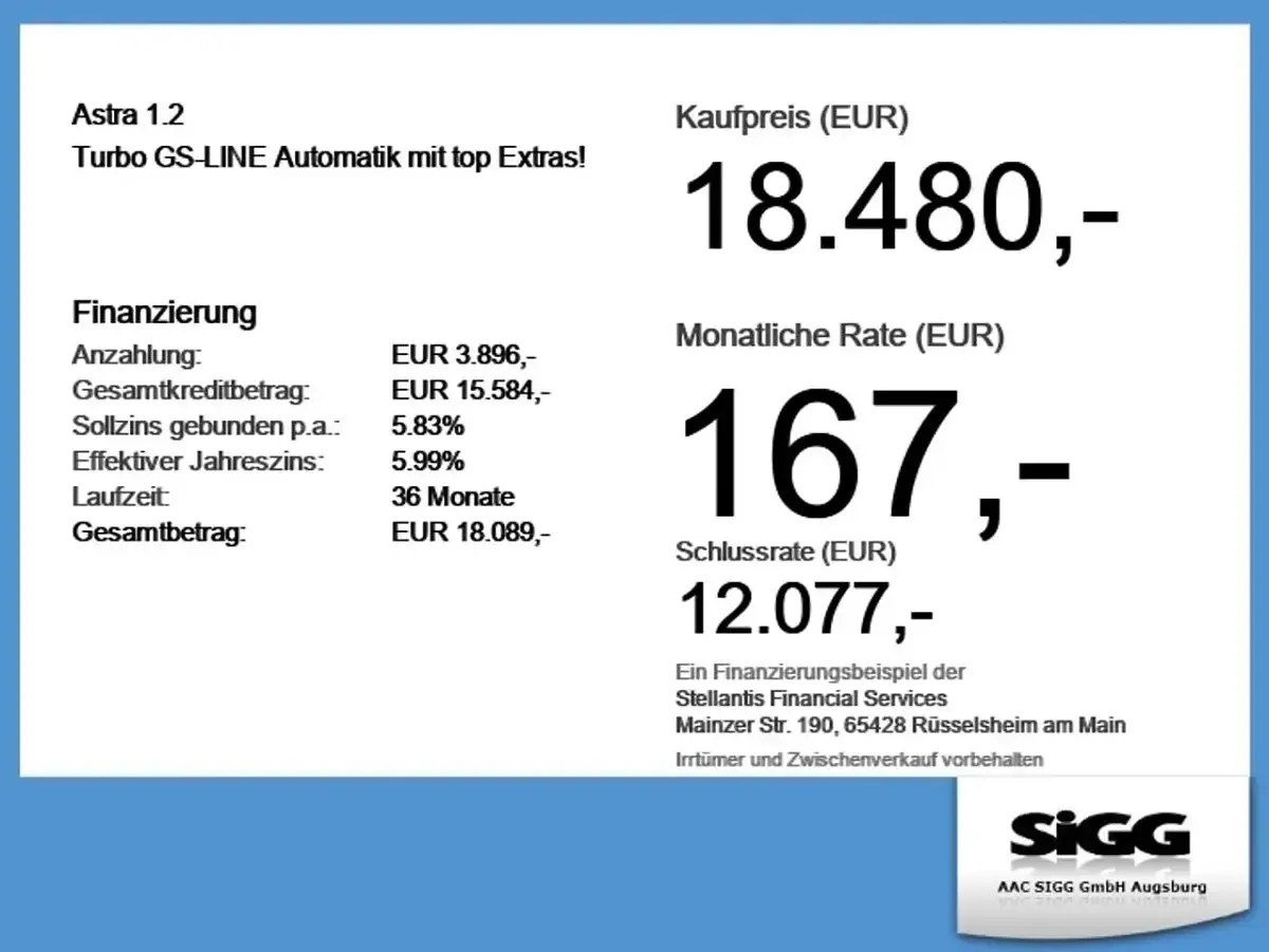 Gebraucht Opel Astra GS Line 131 PS (96 kW) 2024 Arktis weiß Kleinwagen