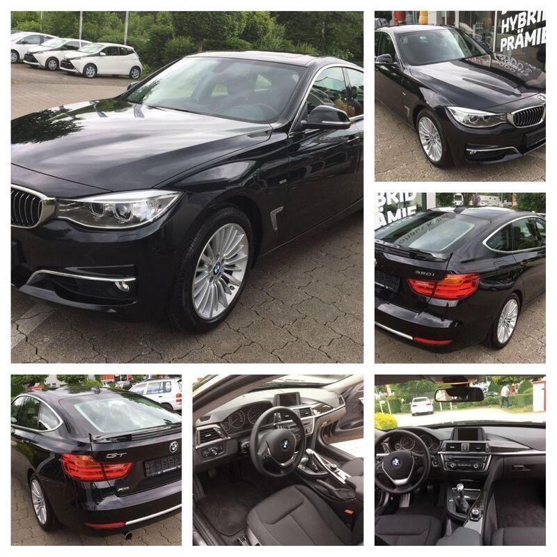 Schwarz Gebraucht 2014 BMW 320 Gran Turismo Luxury Line Coupé | 11.999 € (Fairer Preis) - Bild 1/4