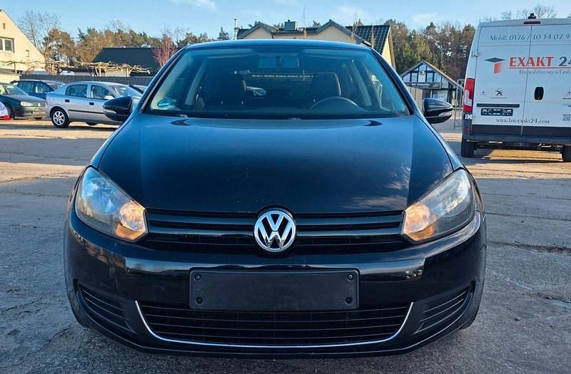 Gebraucht VW Golf Trendline 80 PS (58 kW) 2009 Schwarz Coupé