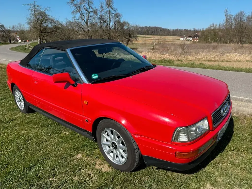 Gebraucht Audi Cabriolet 116 PS (85 kW) 1994 Rot Cabrio