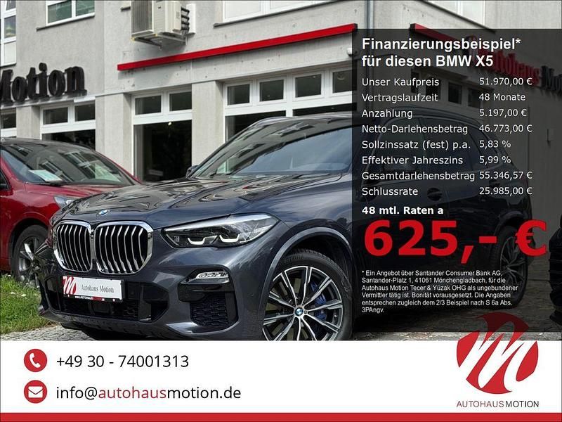 Arktikgrau brillanteffekt Gebraucht 2019 BMW X5 M Sport SUV | 51.970 € (Fairer Preis) - Bild 1/4