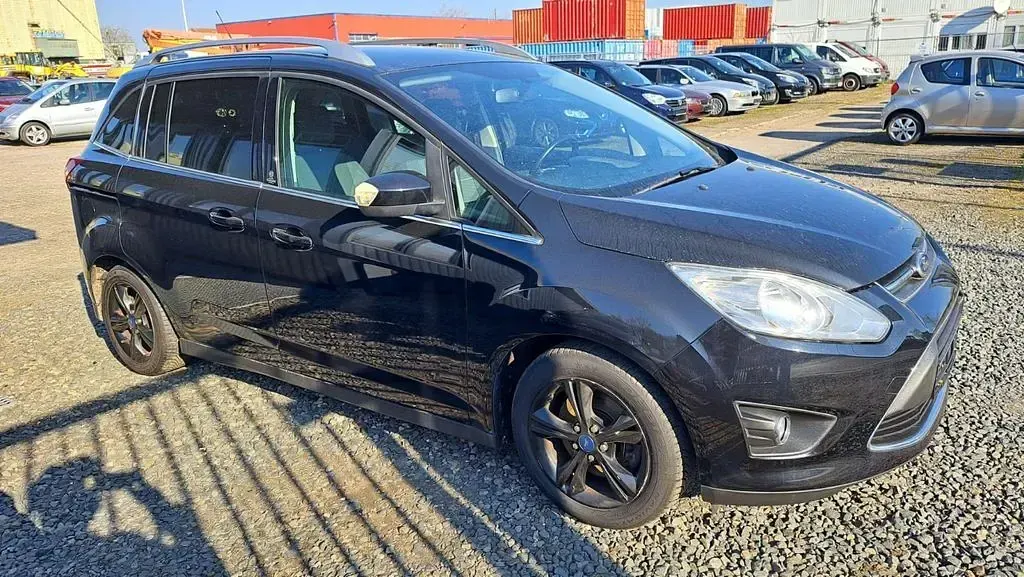 Gebraucht Ford Grand C-Max Champions Edition 125 PS (91 kW) 2012 Schwarz Van / Kleinbus