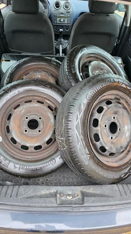 Gebraucht Ford Fiesta Style 69 PS (50 kW) 2007 Blau Kleinwagen