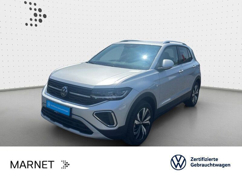 Reflexsilber metallic Gebraucht 2024 VW T-Cross IQ Drive SUV | 23.930 € (Fairer Preis) - Bild 1/3