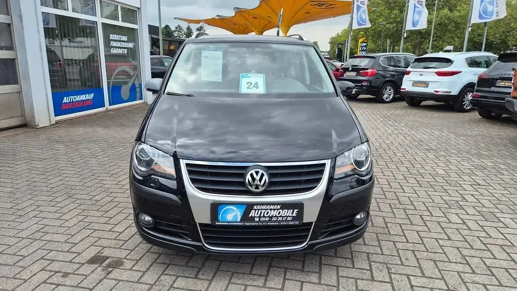 Gebraucht VW Touran Cross 140 PS (102 kW) 2010 Schwarz Van / Kleinbus